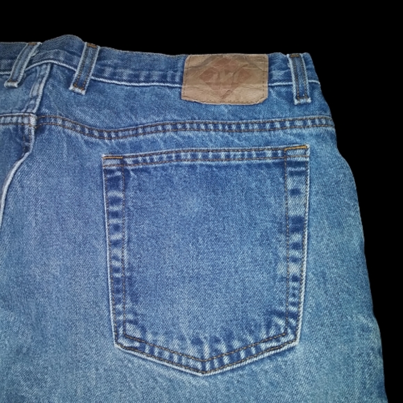 Men's 38 x 30 Blue Jeans Relaxed MM - Picture 3 of 10